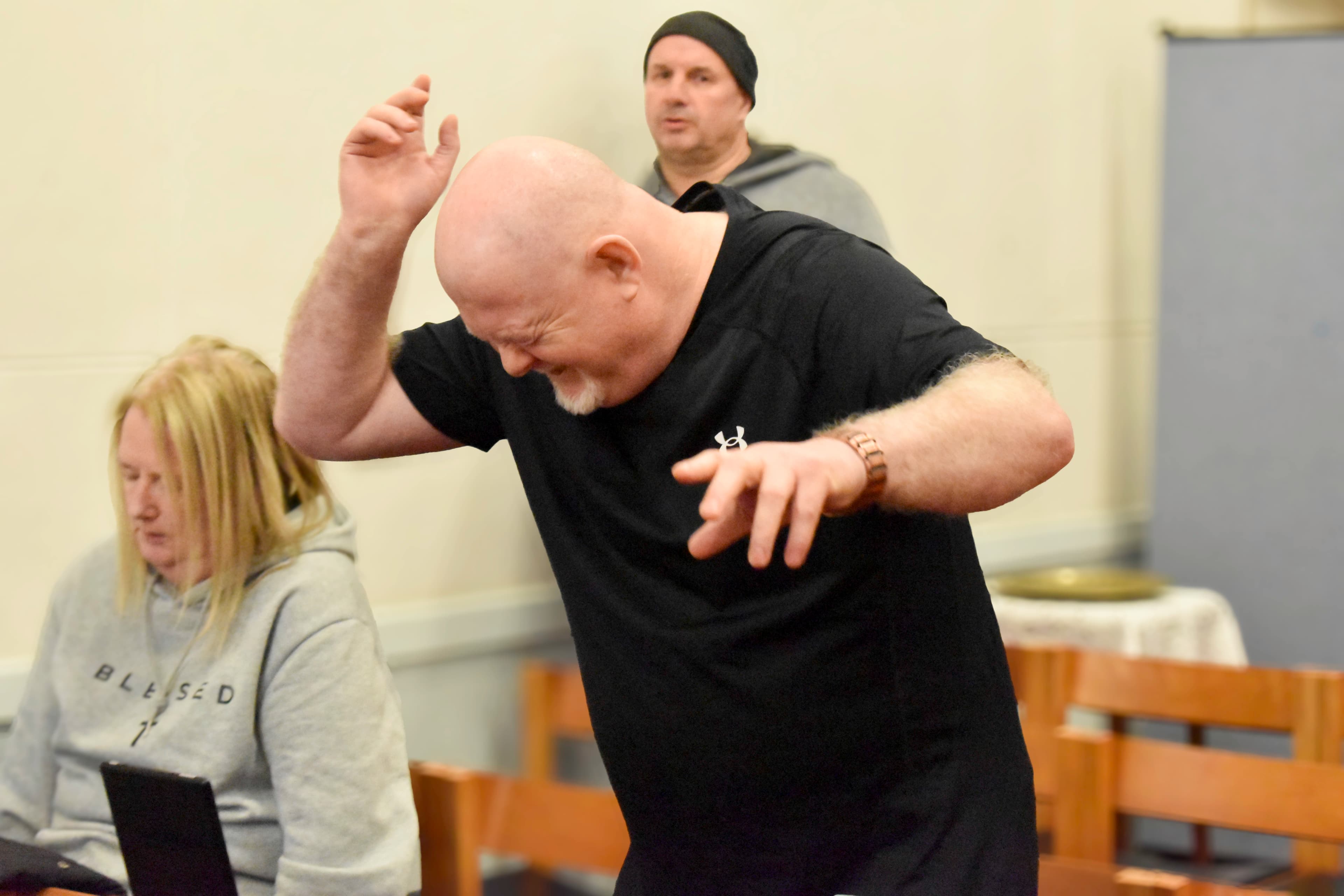 Prayer and healing ministry during Friday service at churches in liverpool